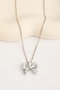 Heliophilia Silver Collar de Metal Plateado ELKGC68399G